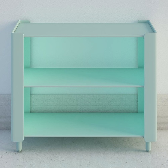 Modern Transitional Chest of Drawers,Green