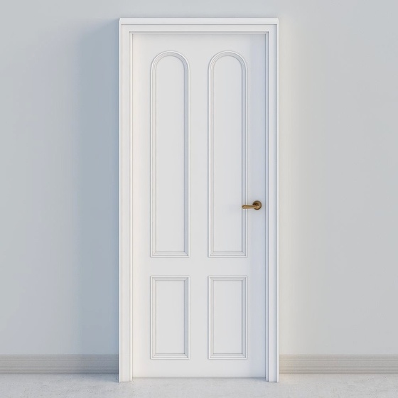 American Simple European Interior Doors,Gray