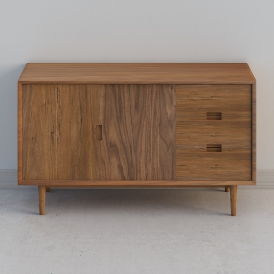 Modern Asian Wood Sideboards,Sideboards,Earth color