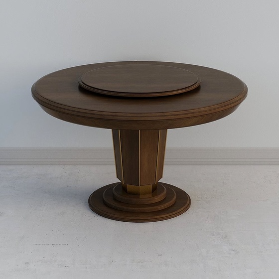 Wood Art Deco Dining Tables,Dining Tables,Earth color