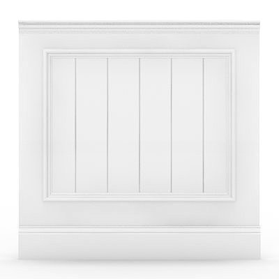 Simple European Modern Panelings,White